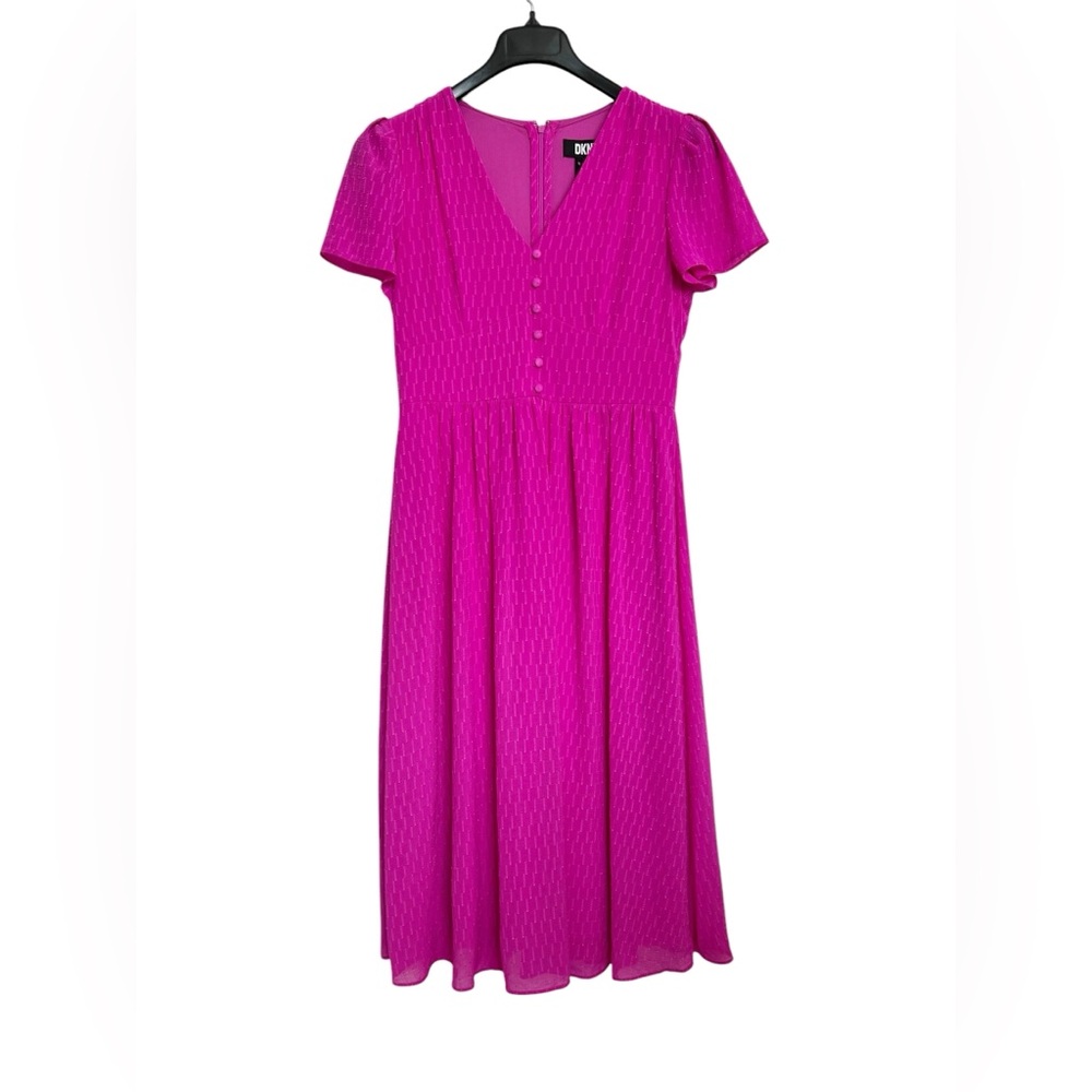 DKNY Fuschia Dress Size 10